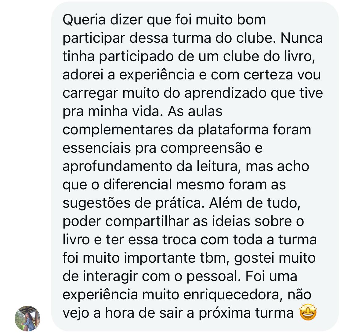 Depoimento de aluno do Laboratório de Papel